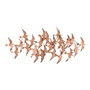 Wallity Martılar Accesorio de Pared de Metal Multicolor